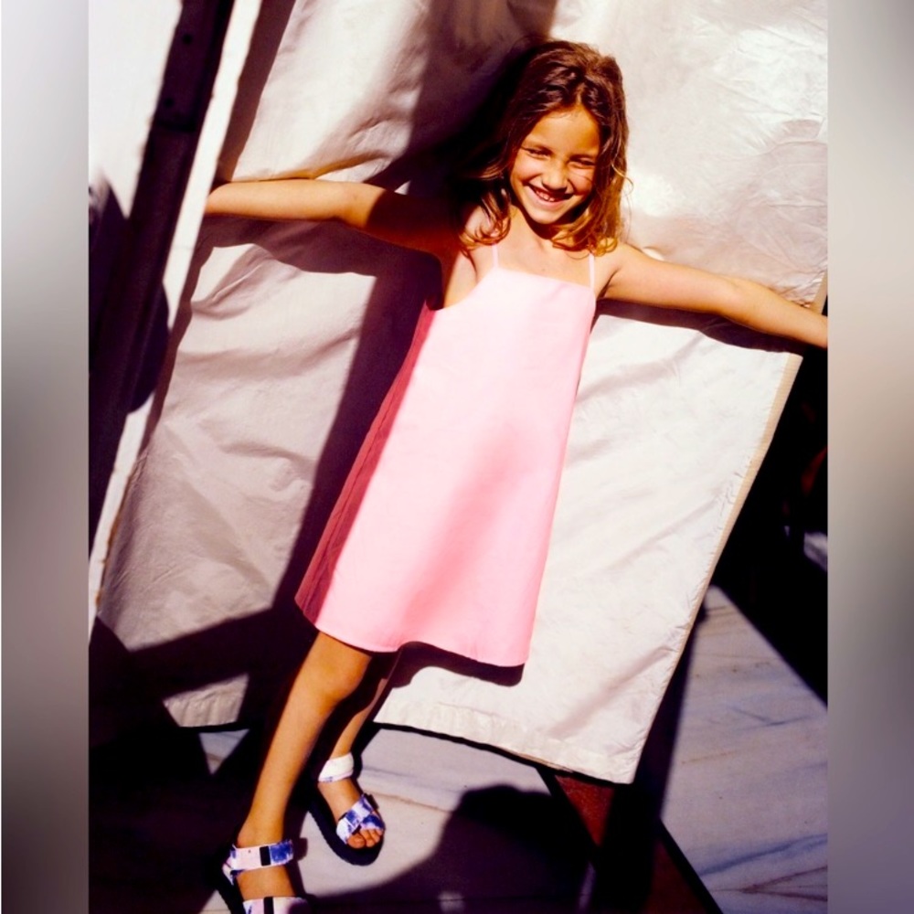 Zara Pink Minimal Dress Size 10
